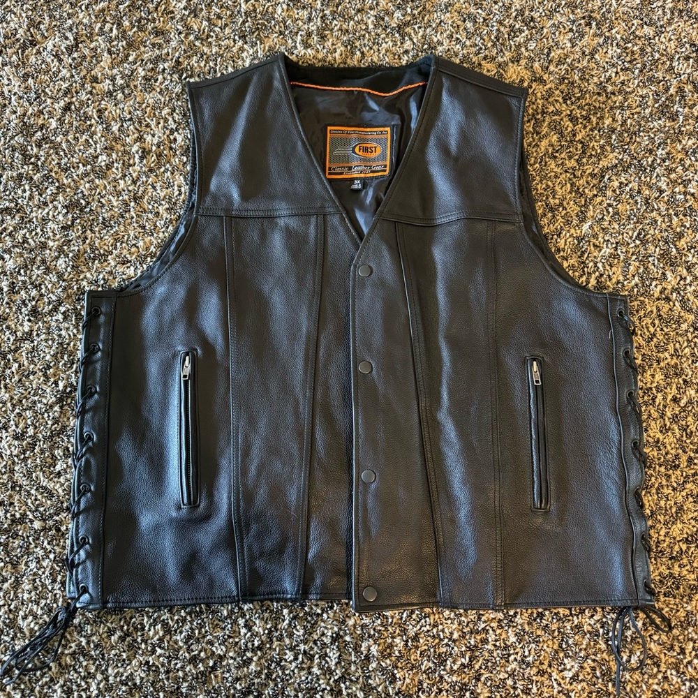 Leather Vest
